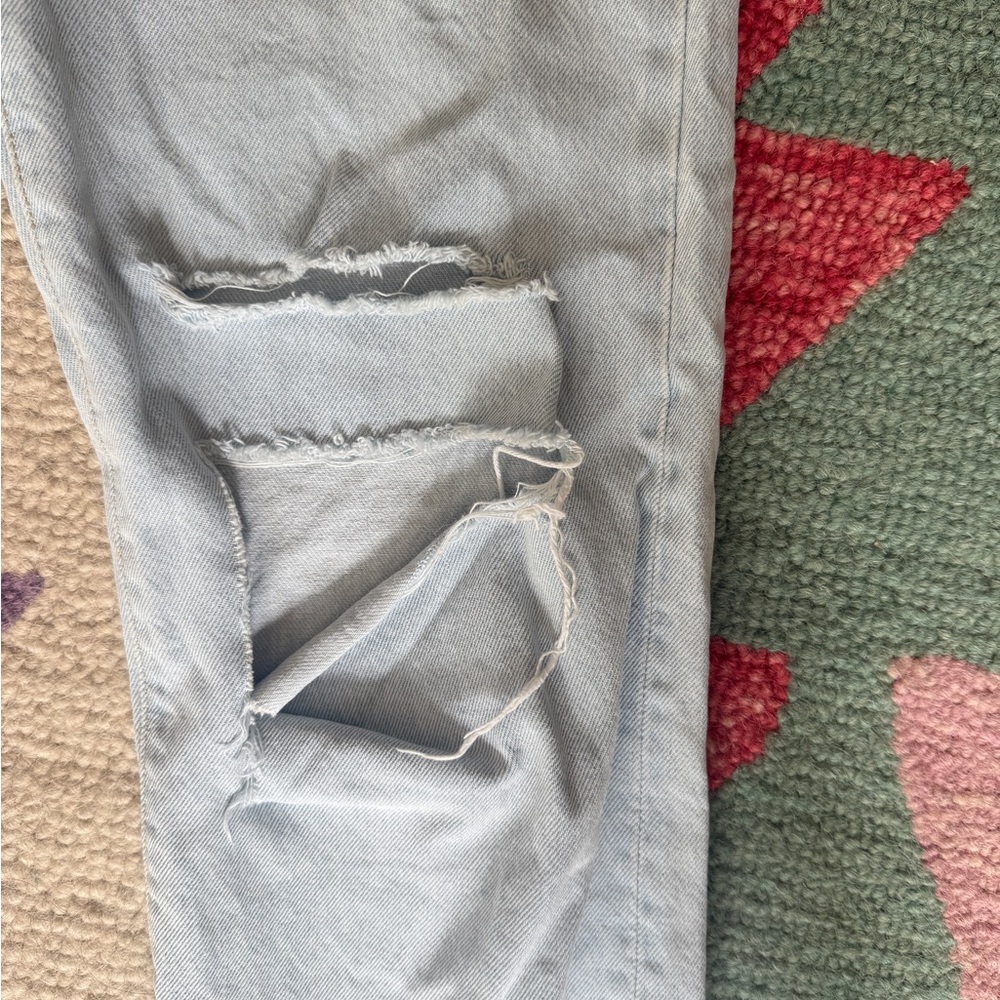 Levi’s Ripped Ribcage Straight Ankle, light wash - Picture 5 of 8